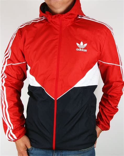 red adidas originals jacket.